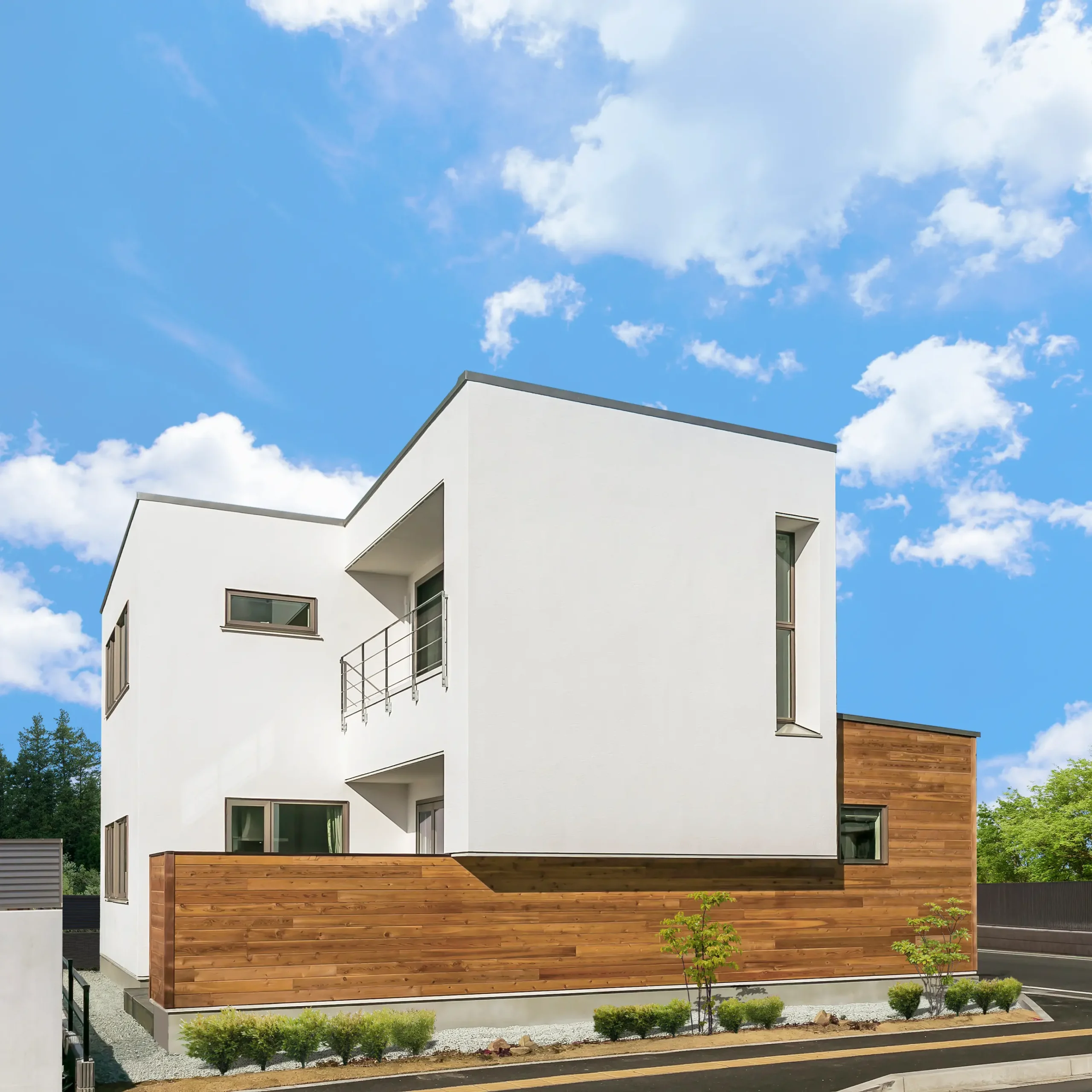 プライバシーを守る外観計画